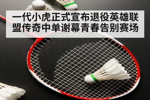 一代小虎正式宣布退役英雄联盟传奇中单谢幕青春告别赛场